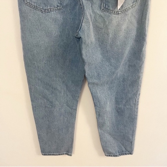 Amuse Society Stella Mid-rise Jeans Light Blue Tapered Button Fly Size 29 NEW - Picture 7 of 10